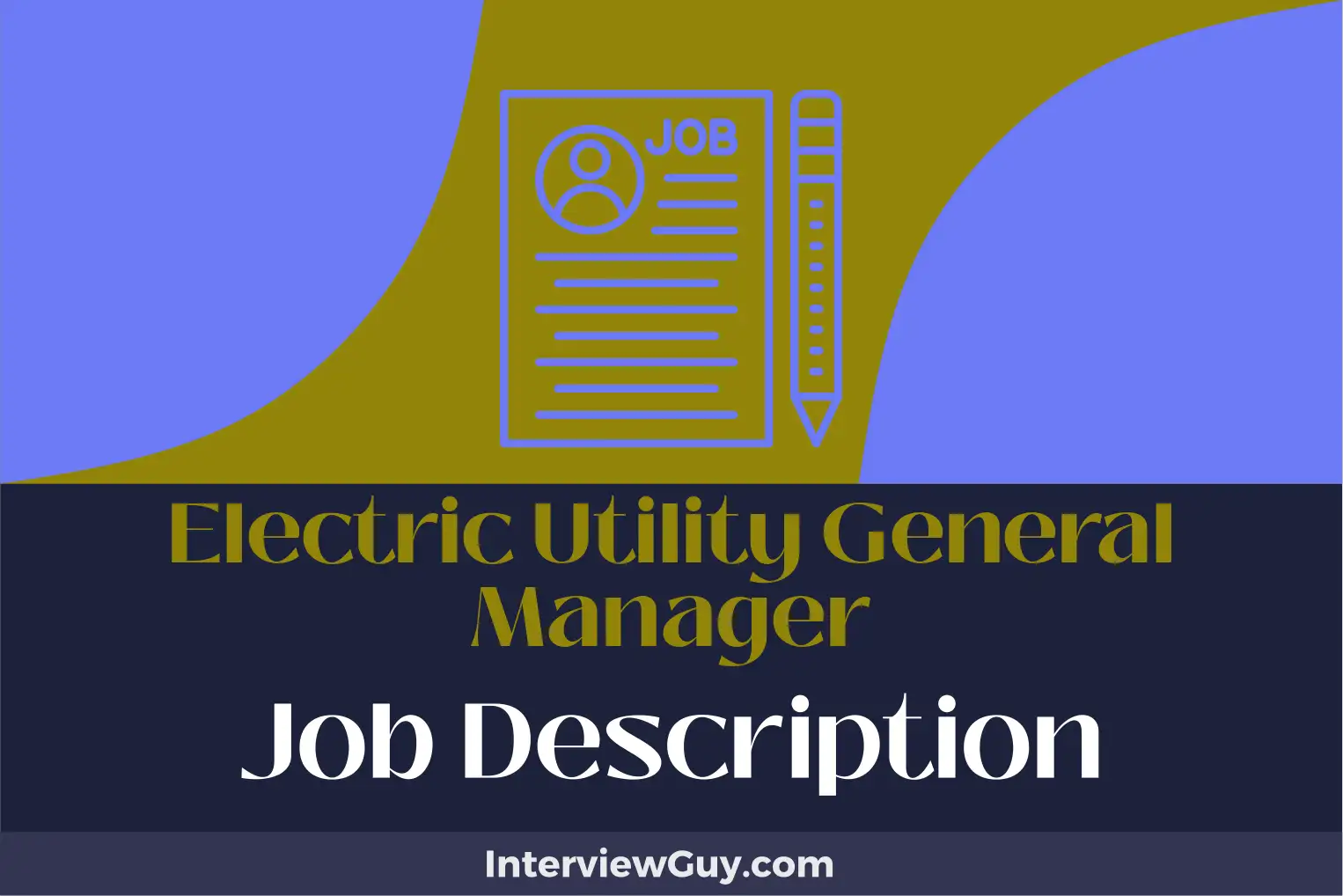 electric utility general manager job description