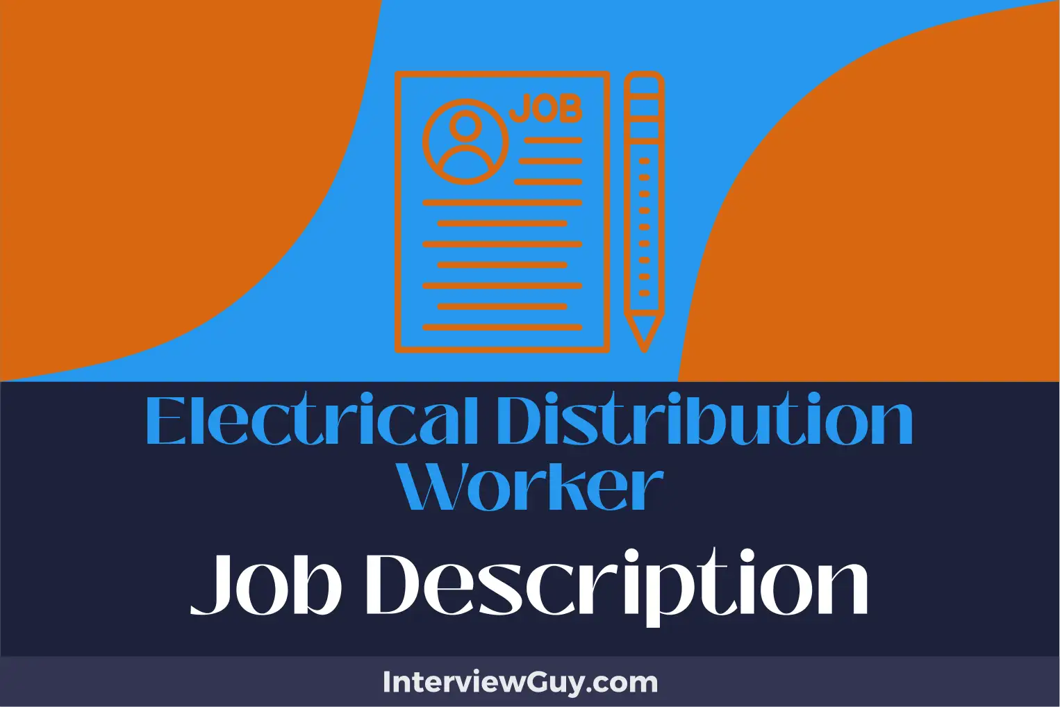 electrical distribution worker job description