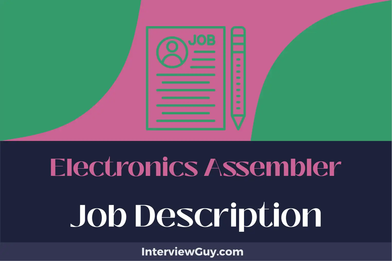 electronics assembler job description