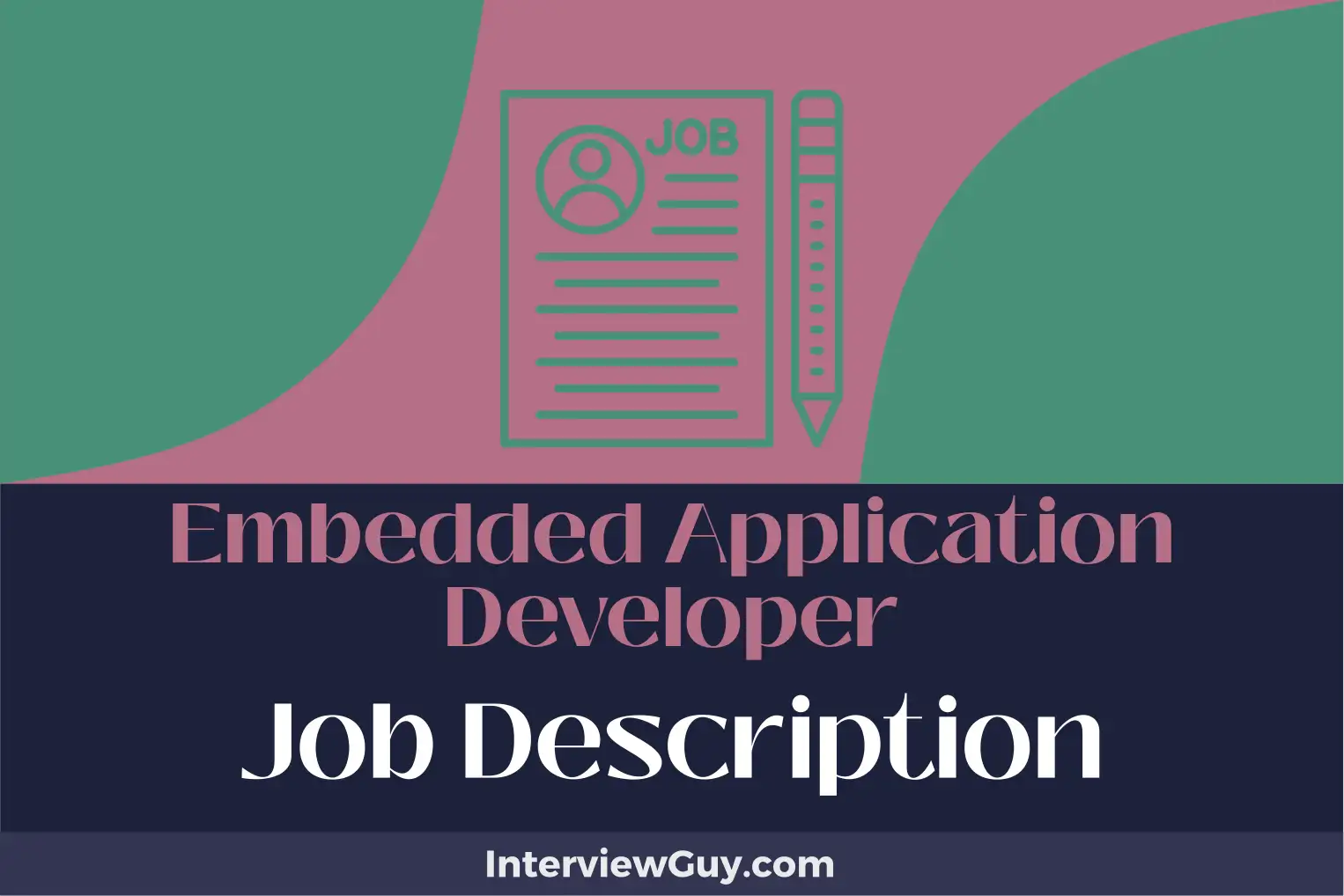 embedded application developer job description