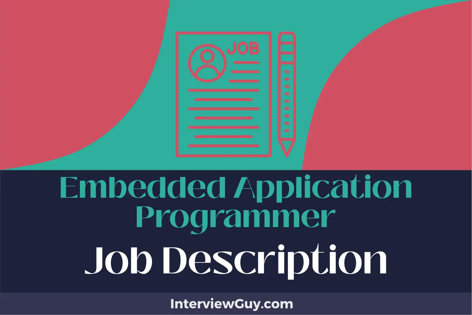 embedded application programmer job description