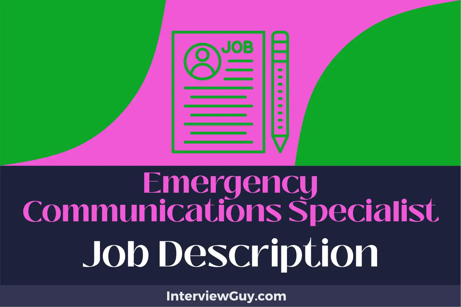 emergency communications specialist job description