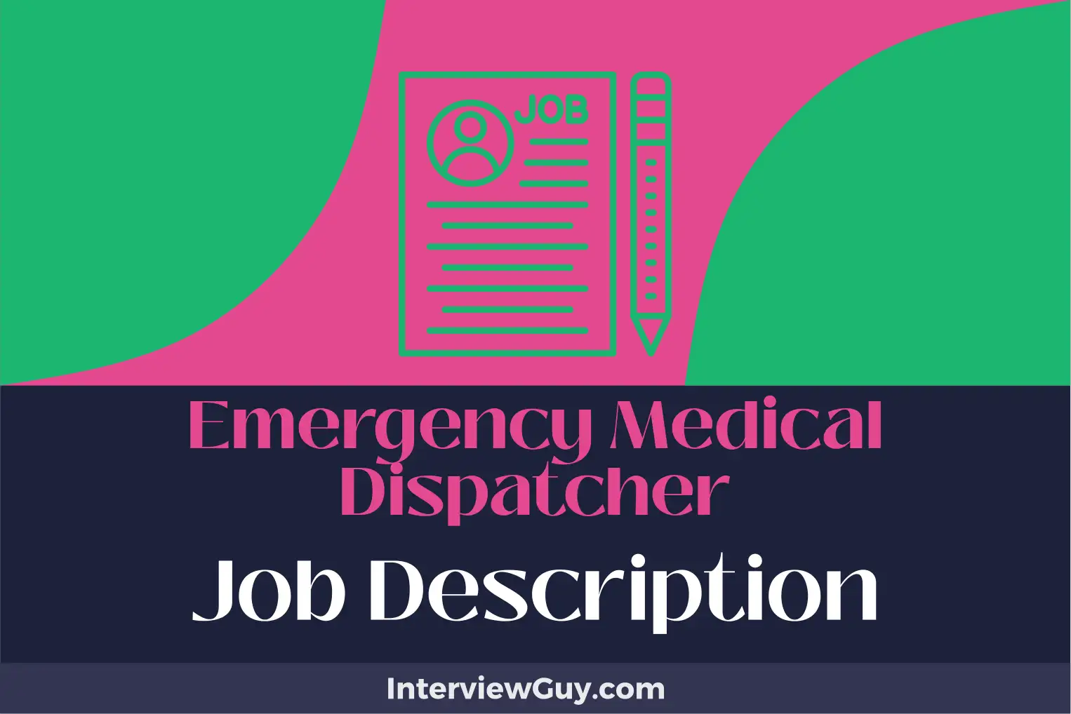 emergency medical dispatcher job description