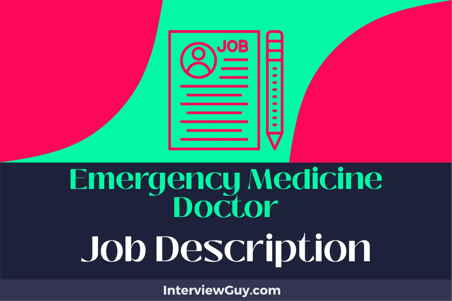 emergency medicine doctor job description