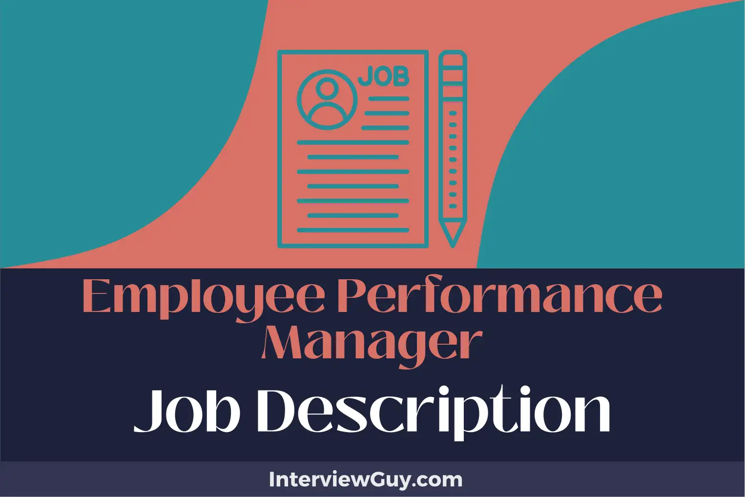 employee performance manager job description