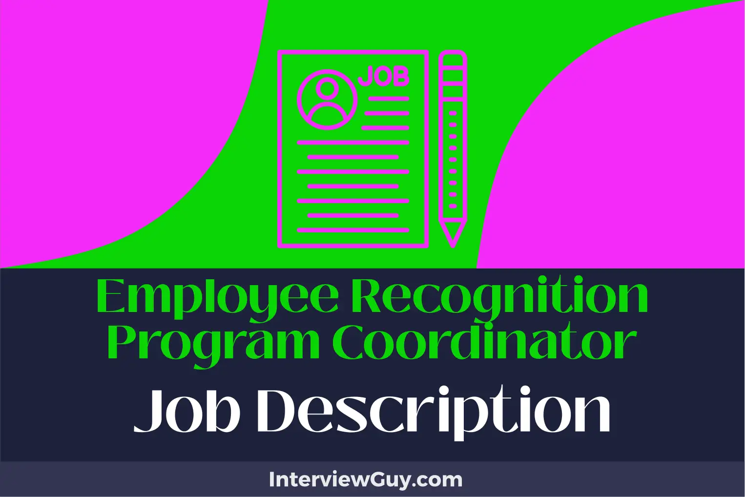 employee recognition program coordinator job description