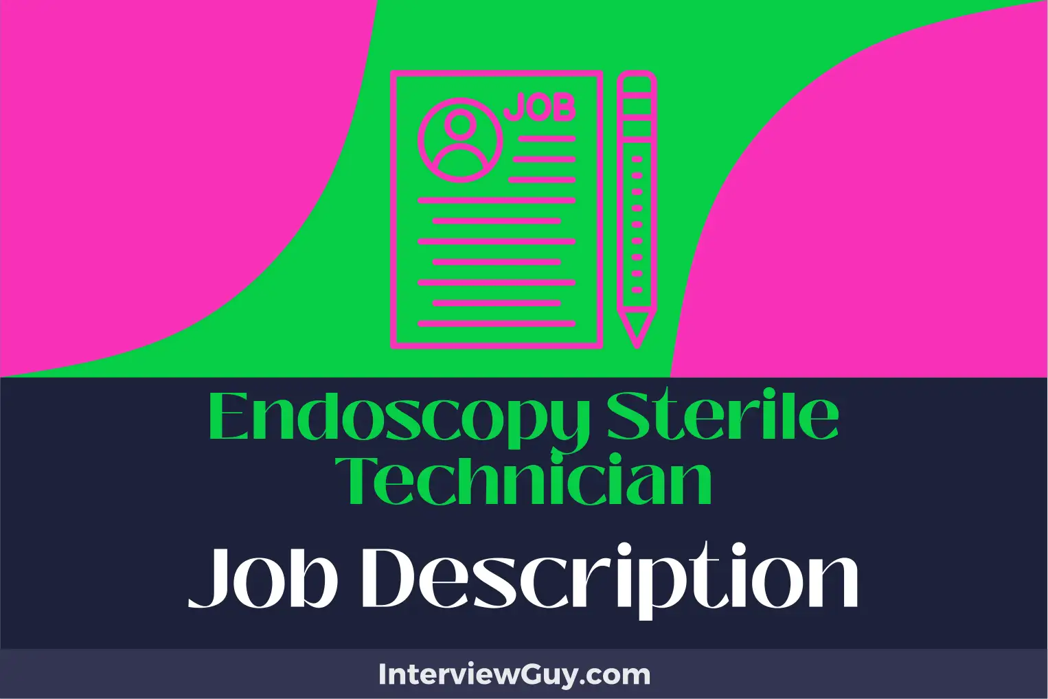 endoscopy sterile technician job description