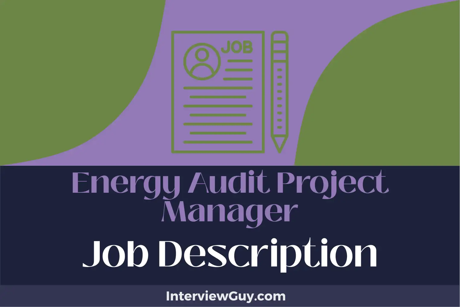 energy audit project manager job description