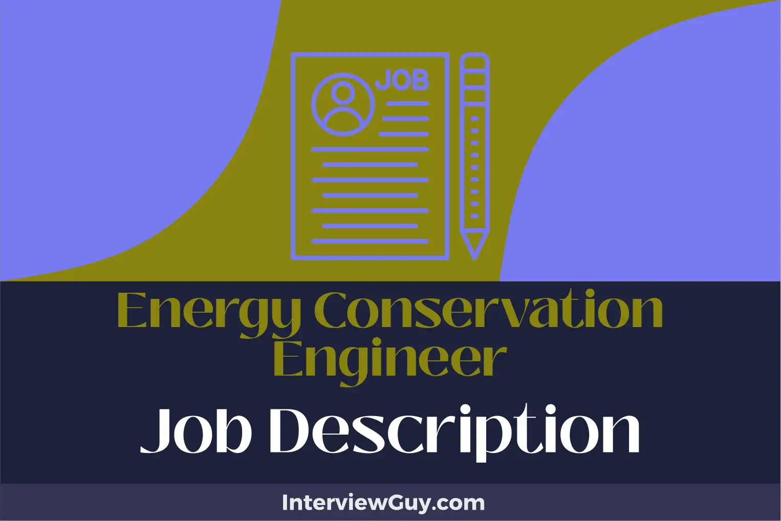 energy conservation engineer job description