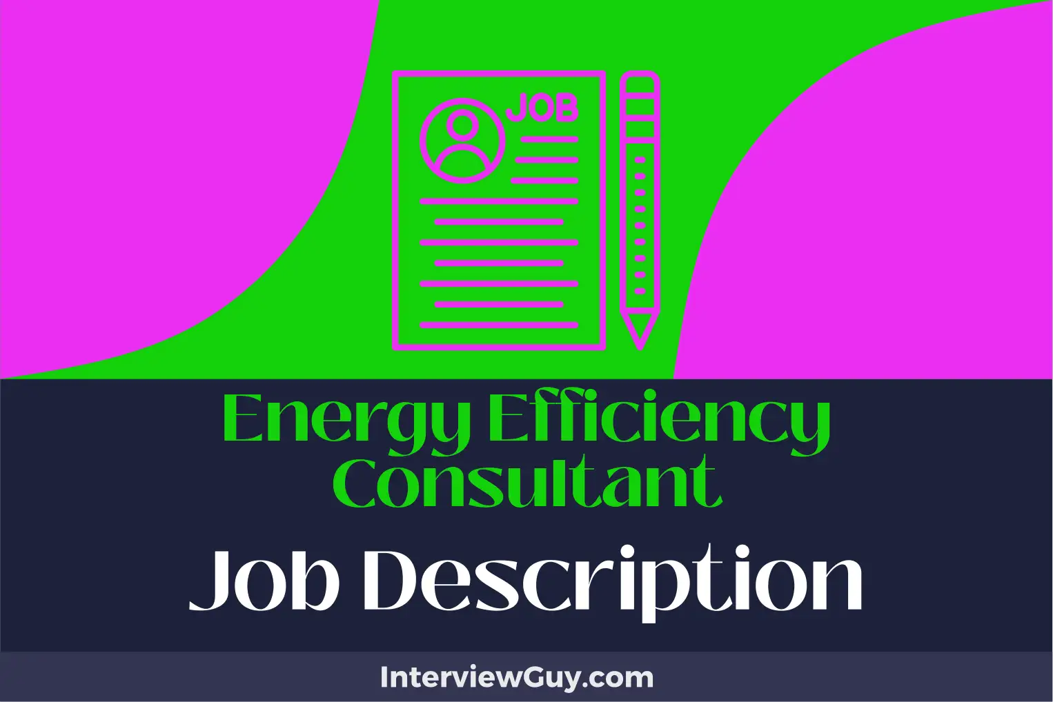 energy efficiency consultant job description