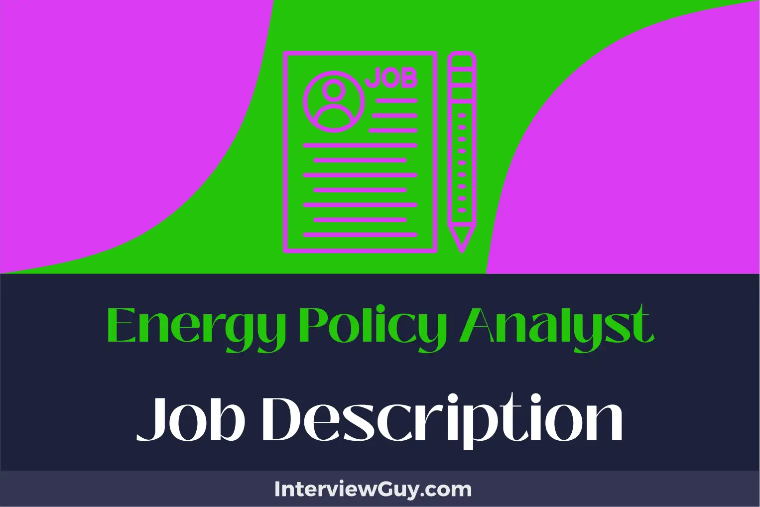 energy policy analyst job description