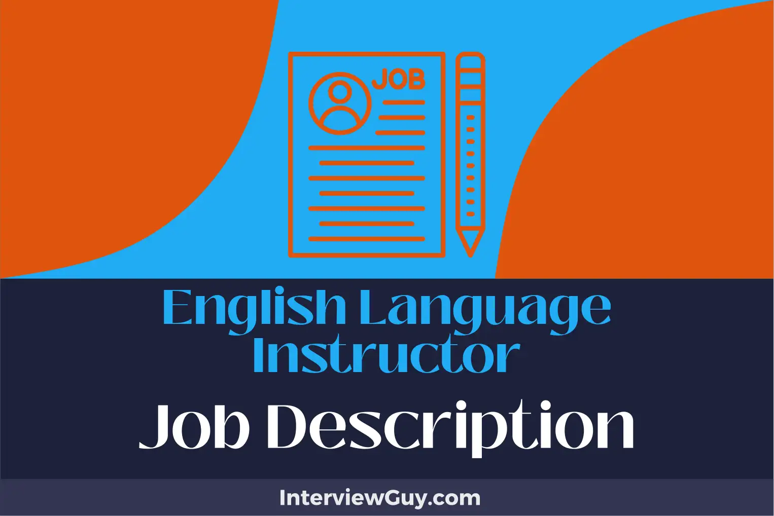english language instructor job description