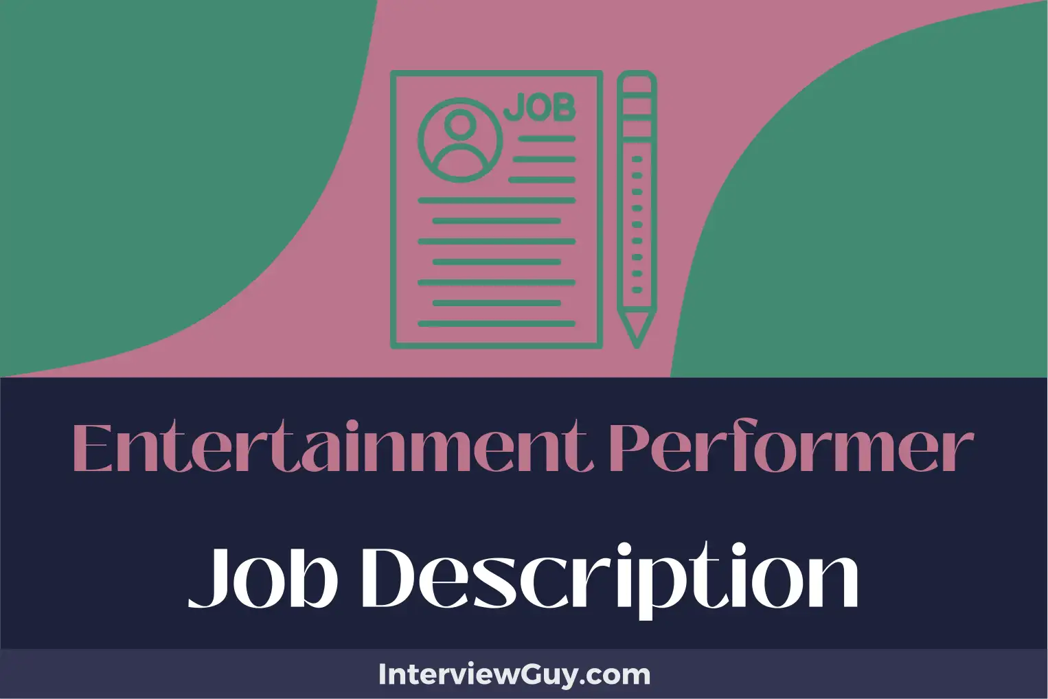 entertainment performer job description