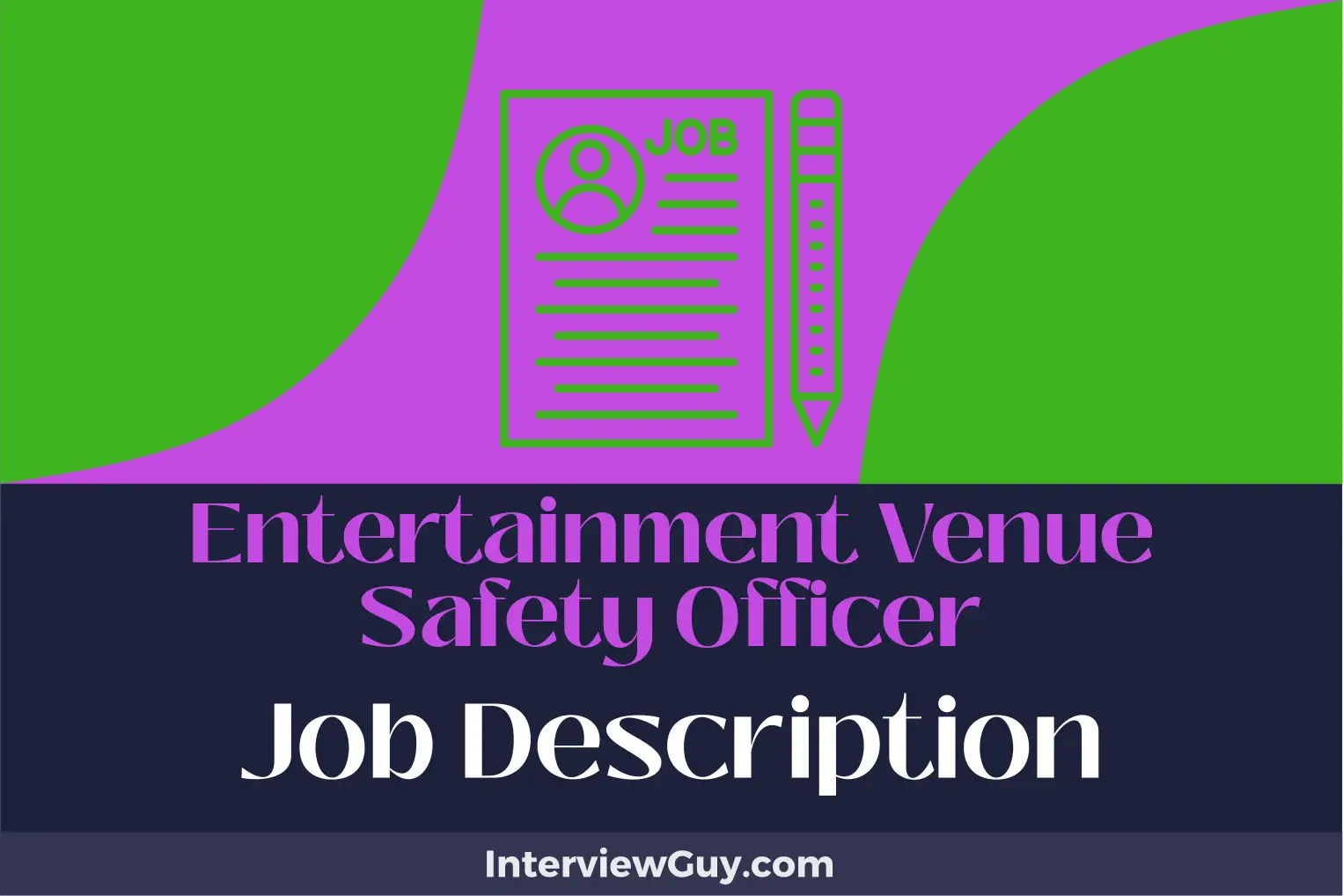 entertainment venue safety officer job description