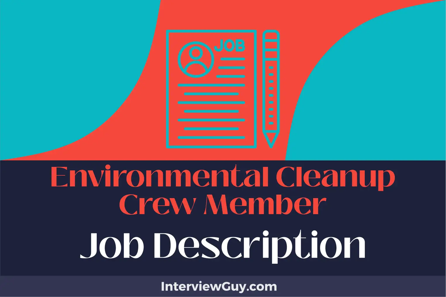 environmental cleanup crew member job description