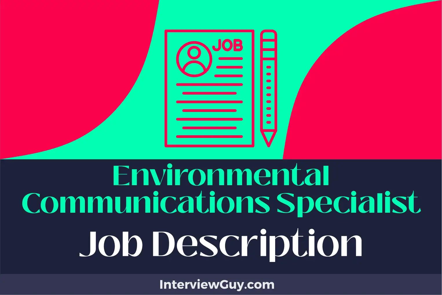 environmental communications specialist job description