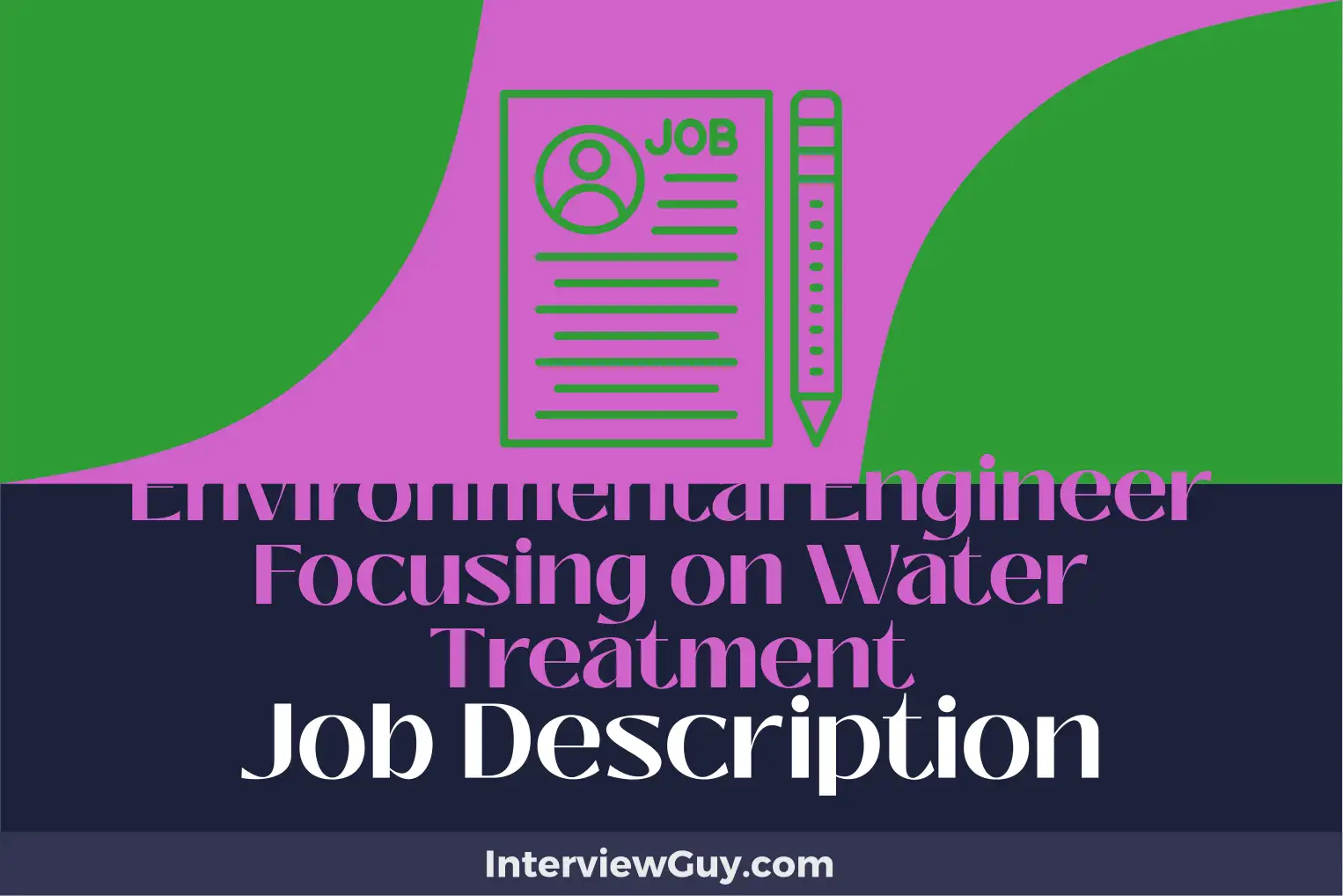 environmental engineer focusing on water treatment job description