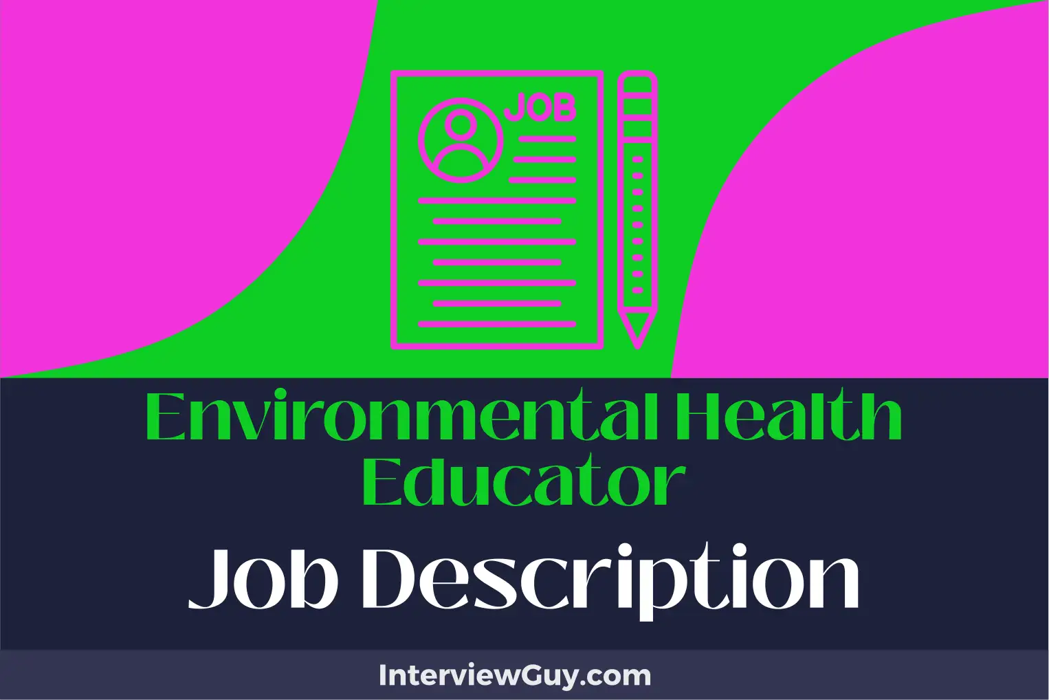 environmental health educator job description
