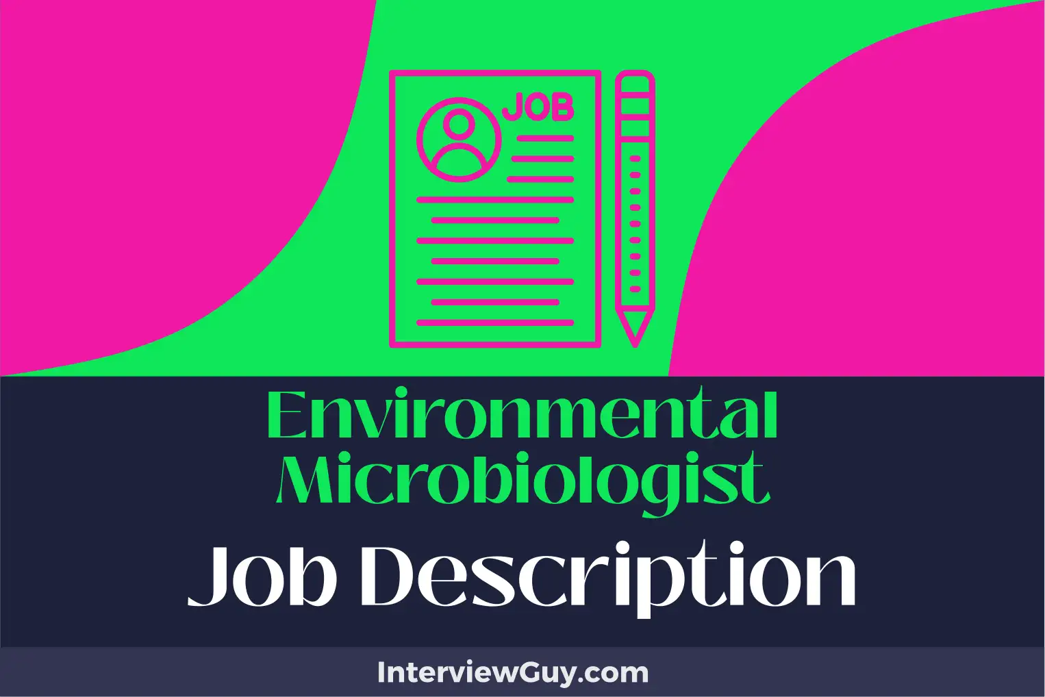 environmental microbiologist job description