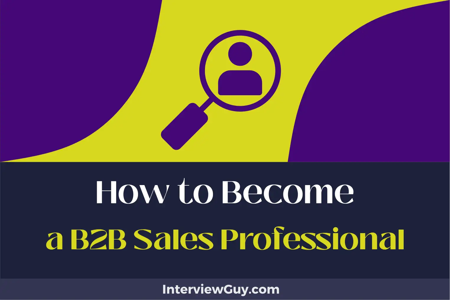 how to become a b2b sales professional