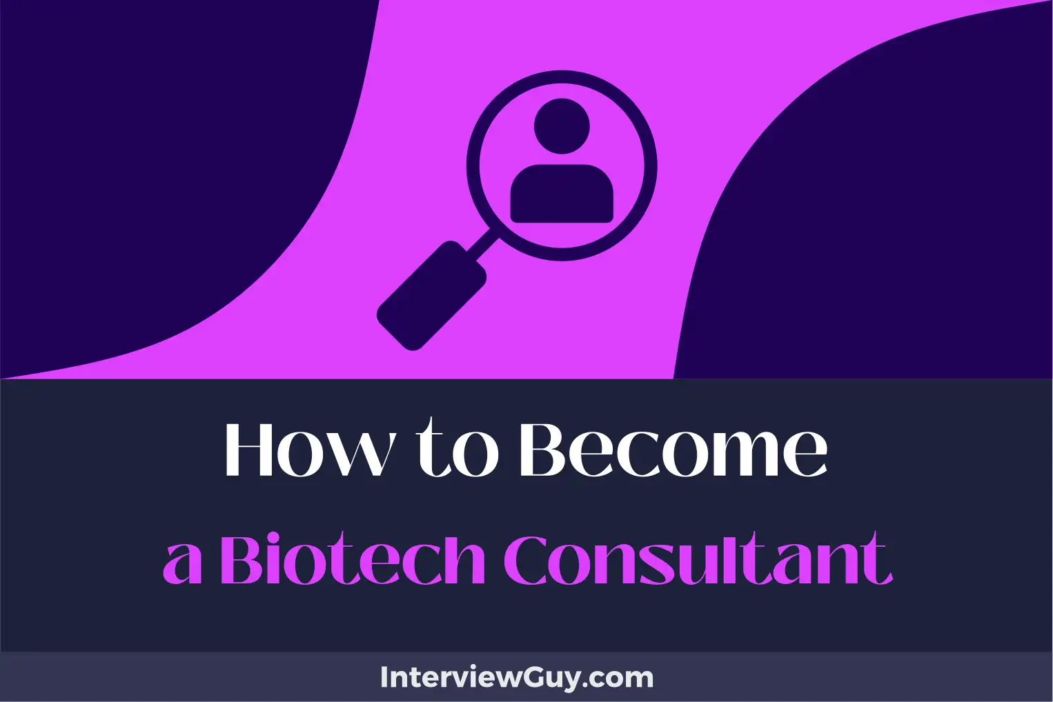 how to become a biotech consultant