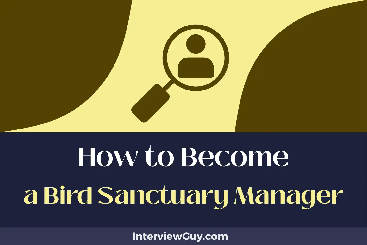 how to become a bird sanctuary manager