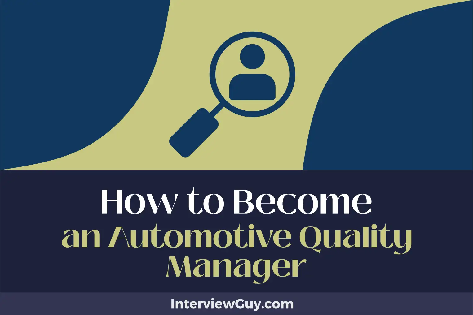 how to become an automotive quality manager