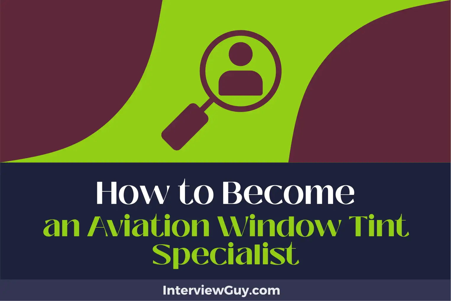 how to become an aviation window tint specialist
