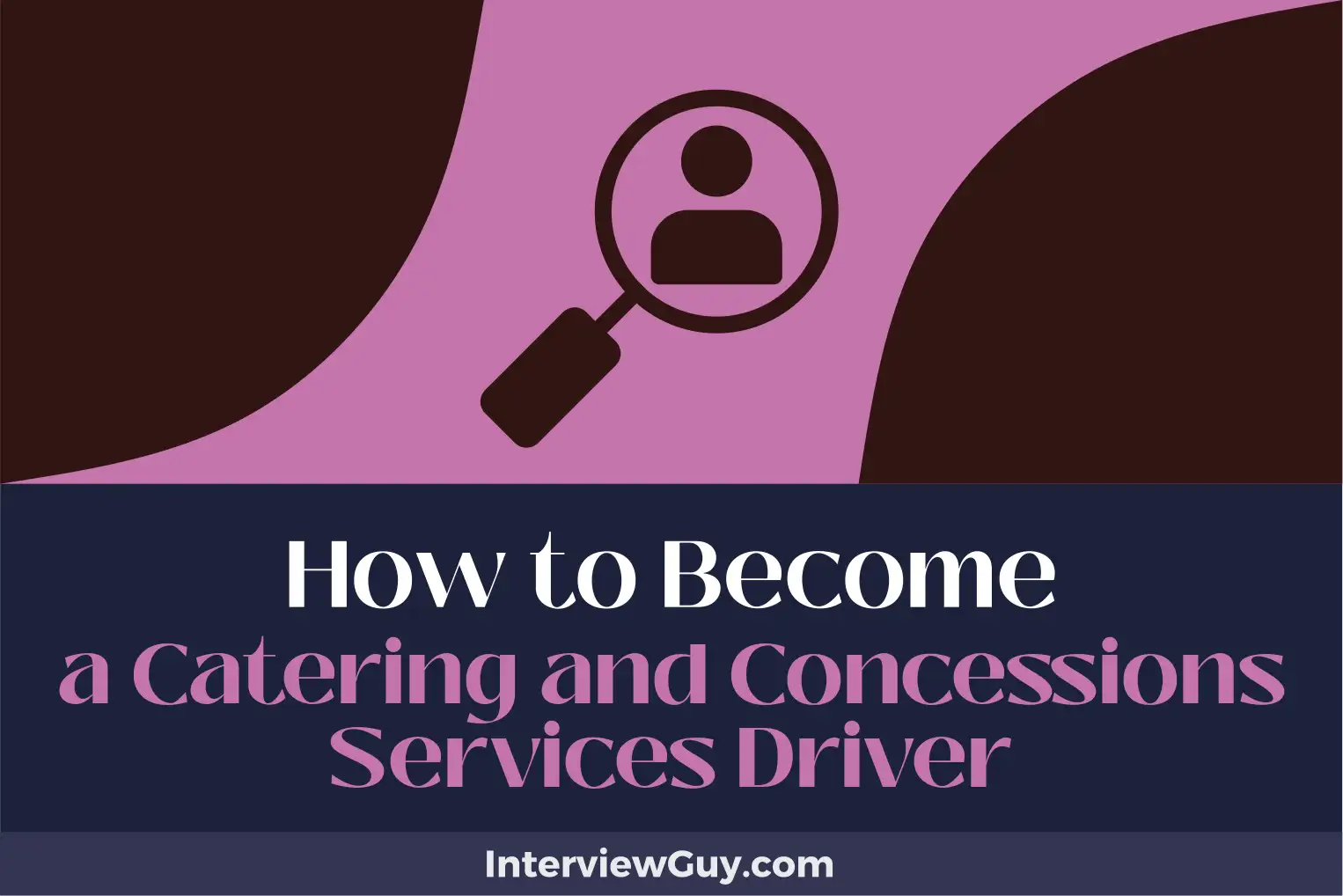 how to become a catering and concessions services driver