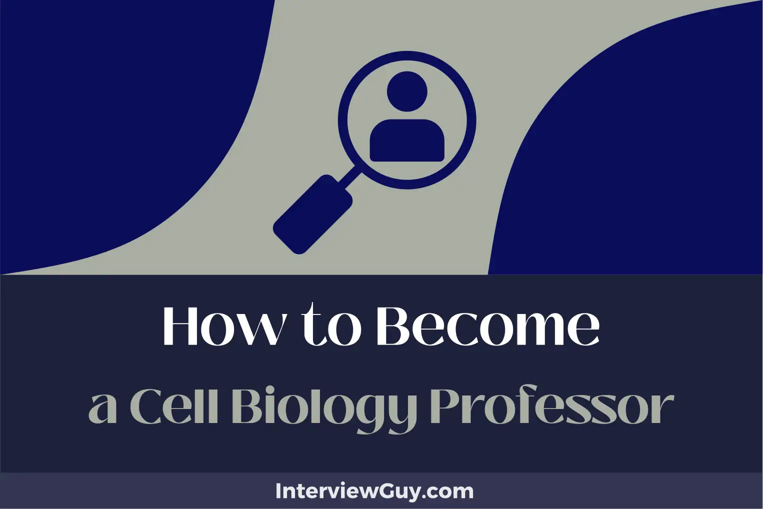 how to become a cell biology professor