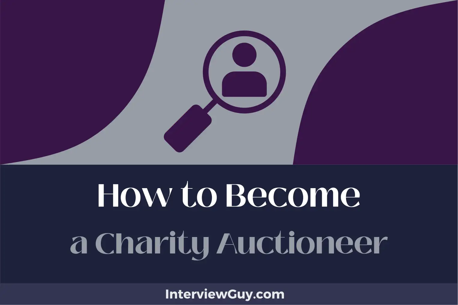 how to become a charity auctioneer