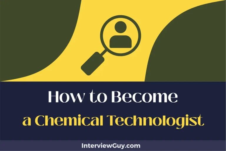 How to Become a Chemical Technologist (Bond with Success)