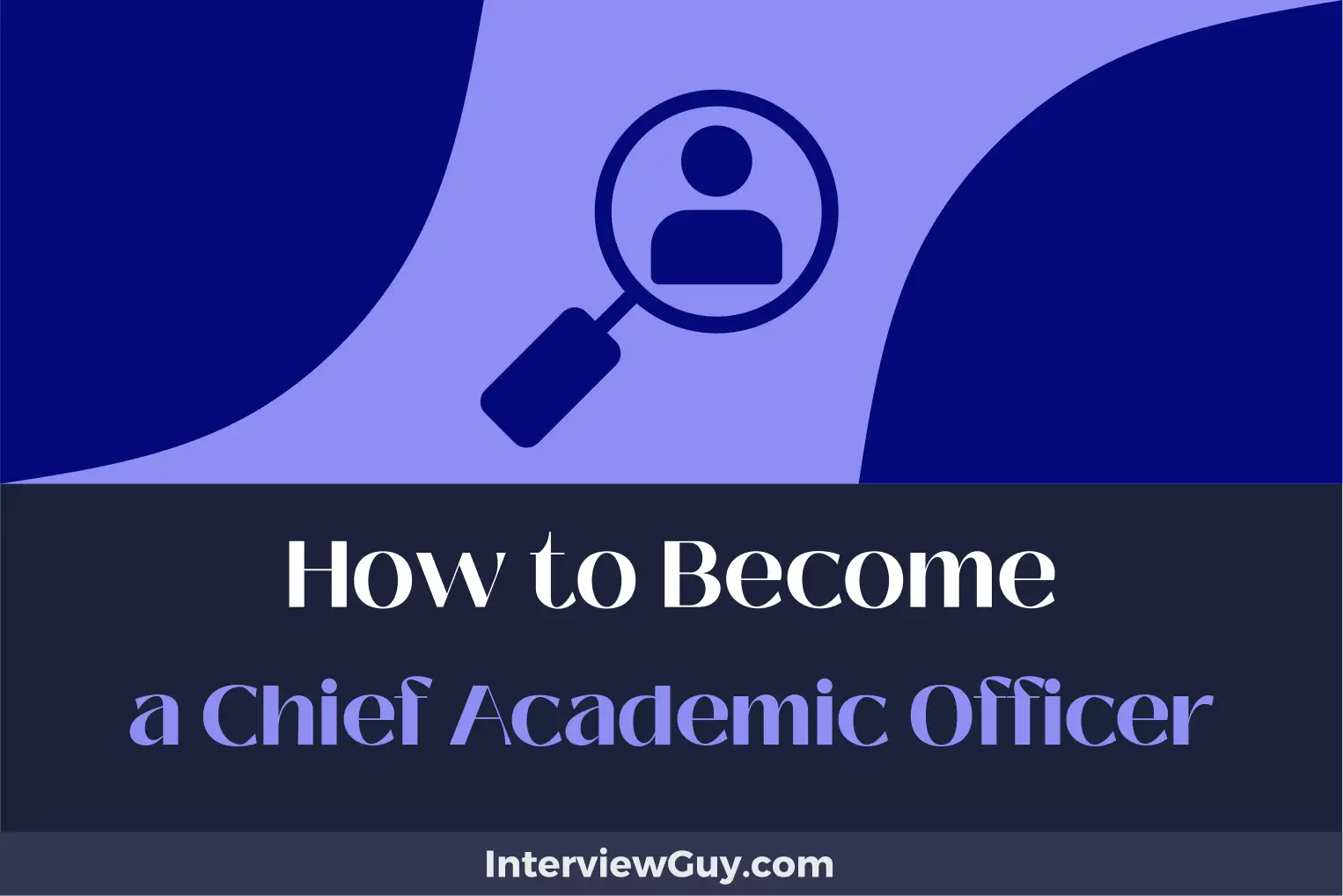 how to become a chief academic officer