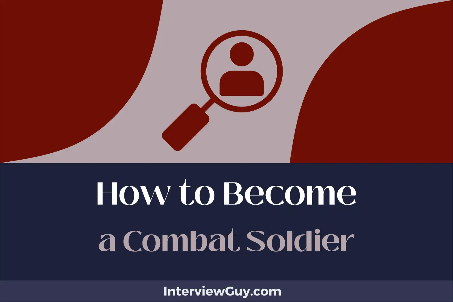 how to become a combat soldier