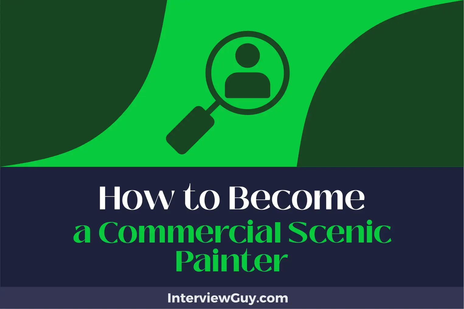 how to become a commercial scenic painter