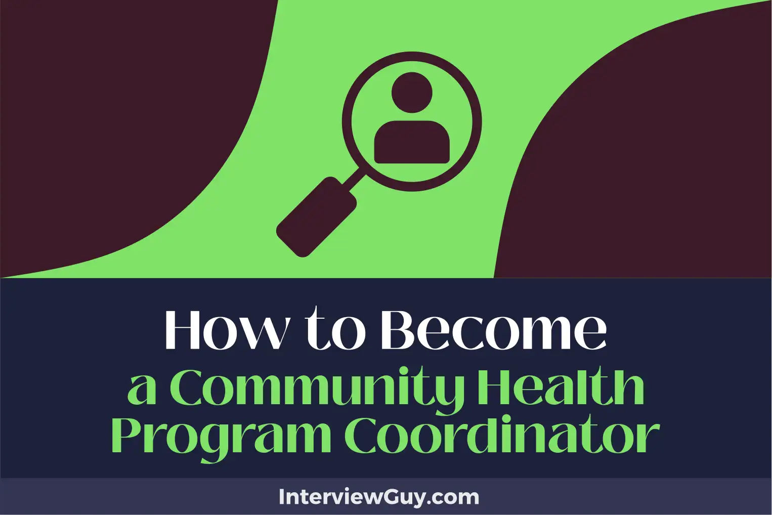 how to become a community health program coordinator