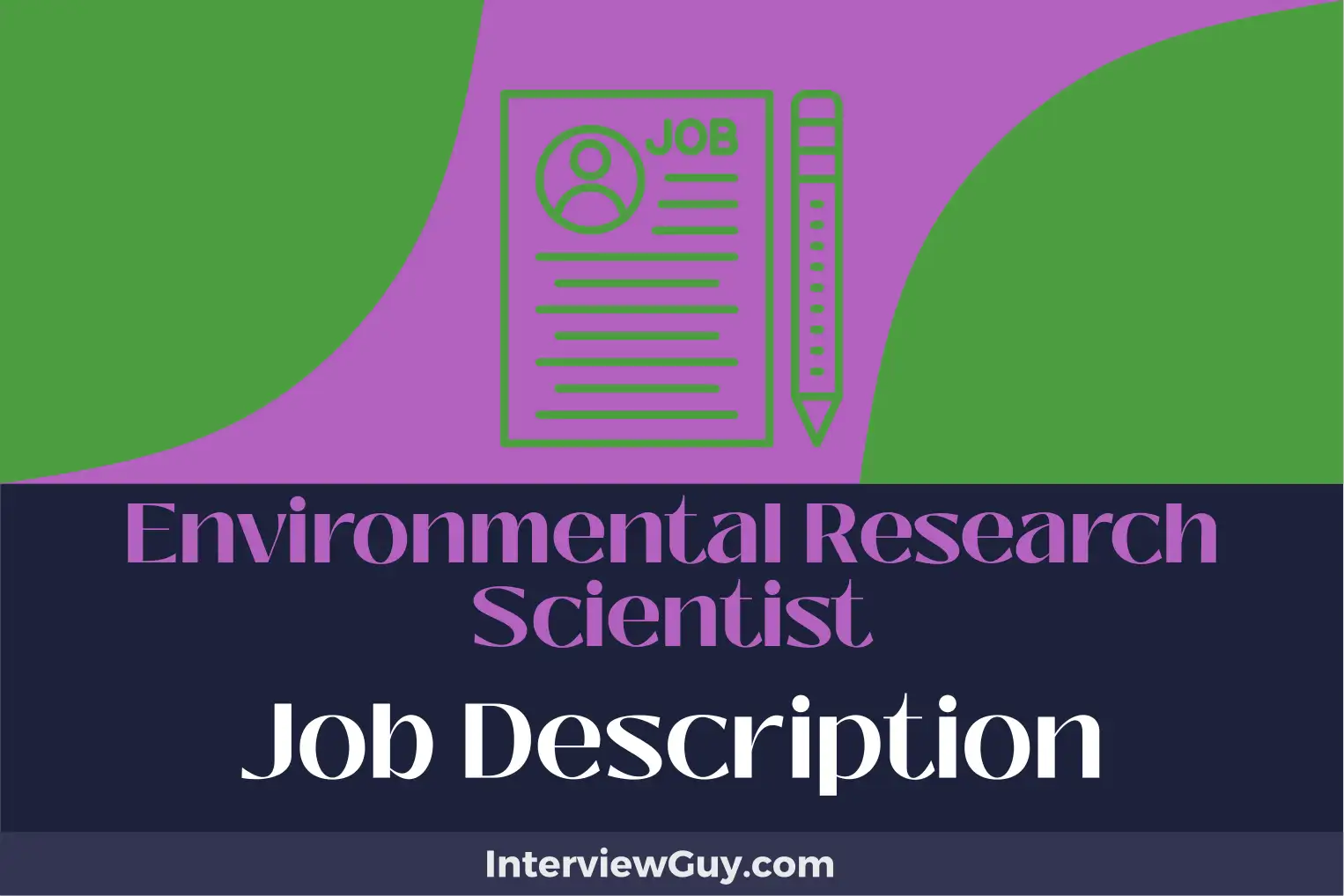 environmental research scientist job description