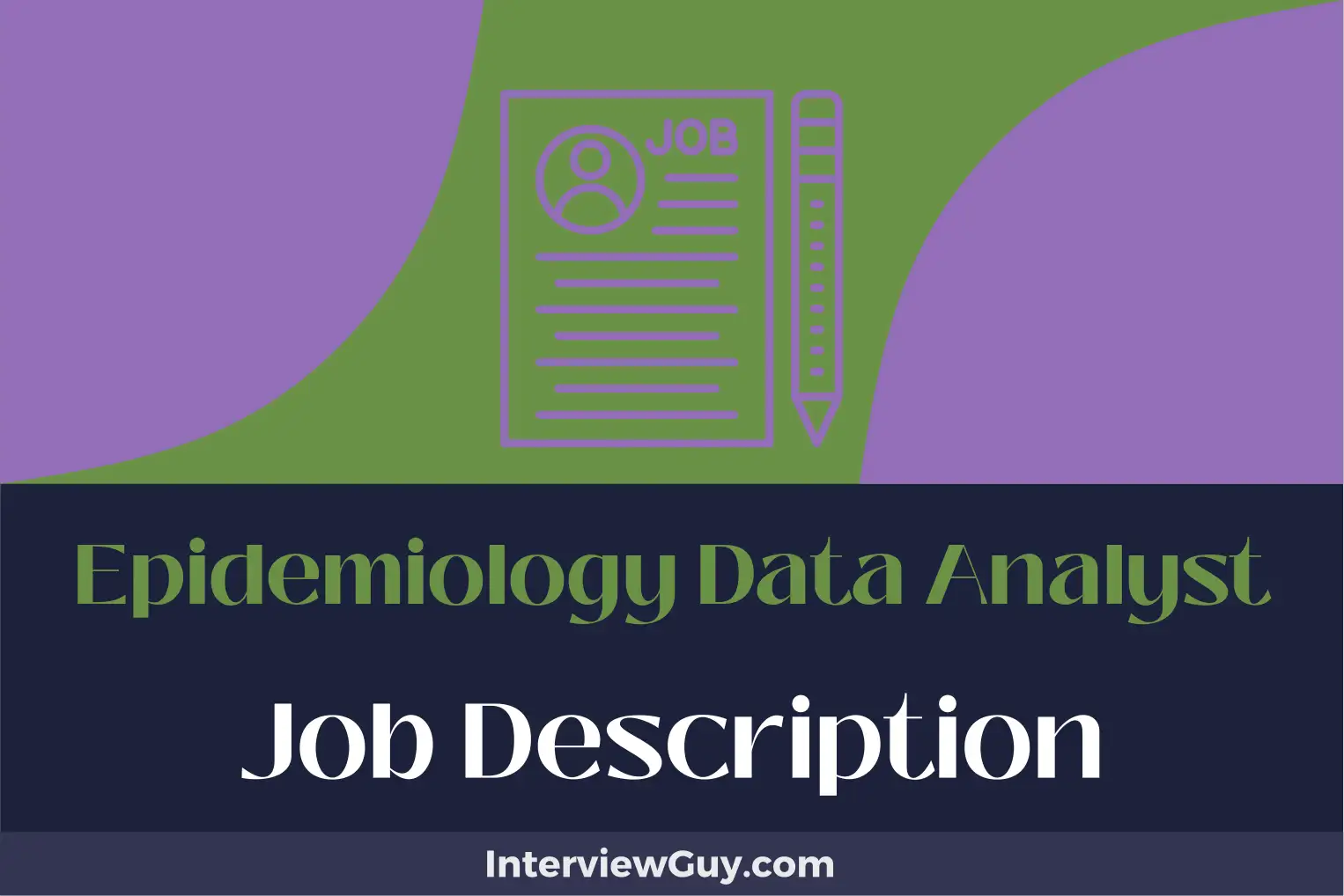 epidemiology data analyst job description