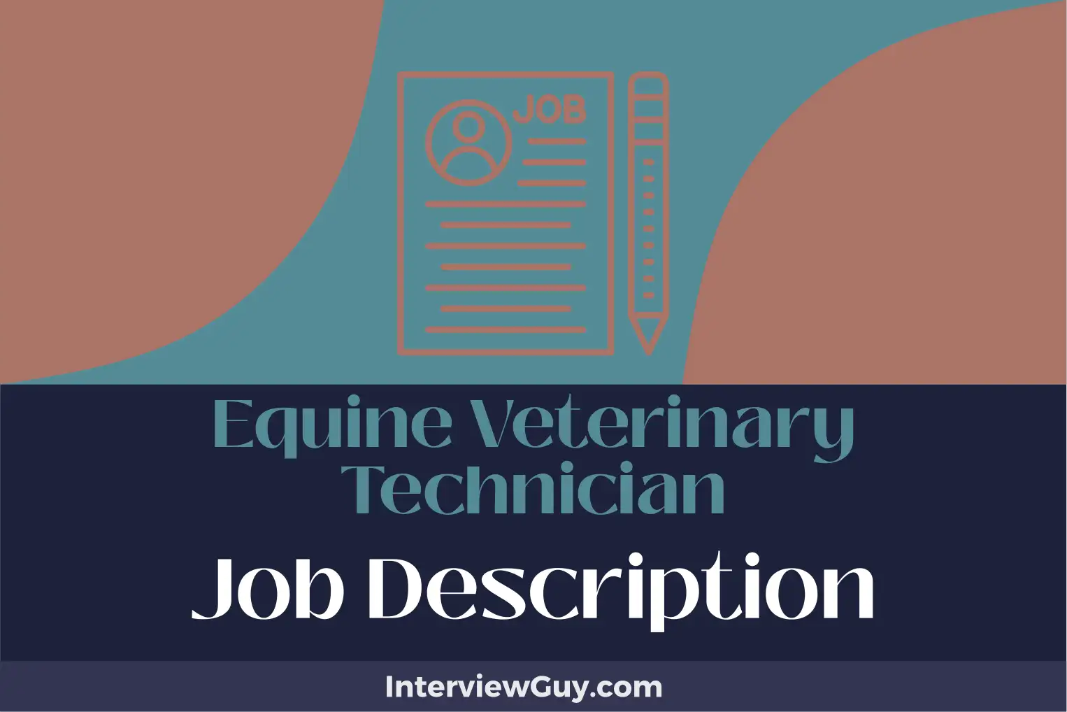 equine veterinary technician job description