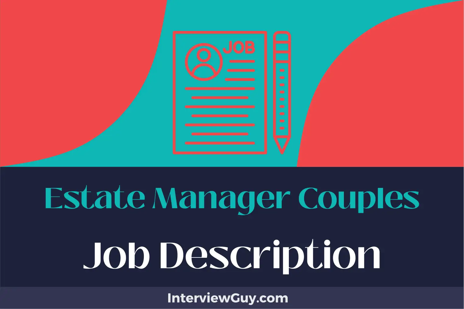 estate manager couples job description