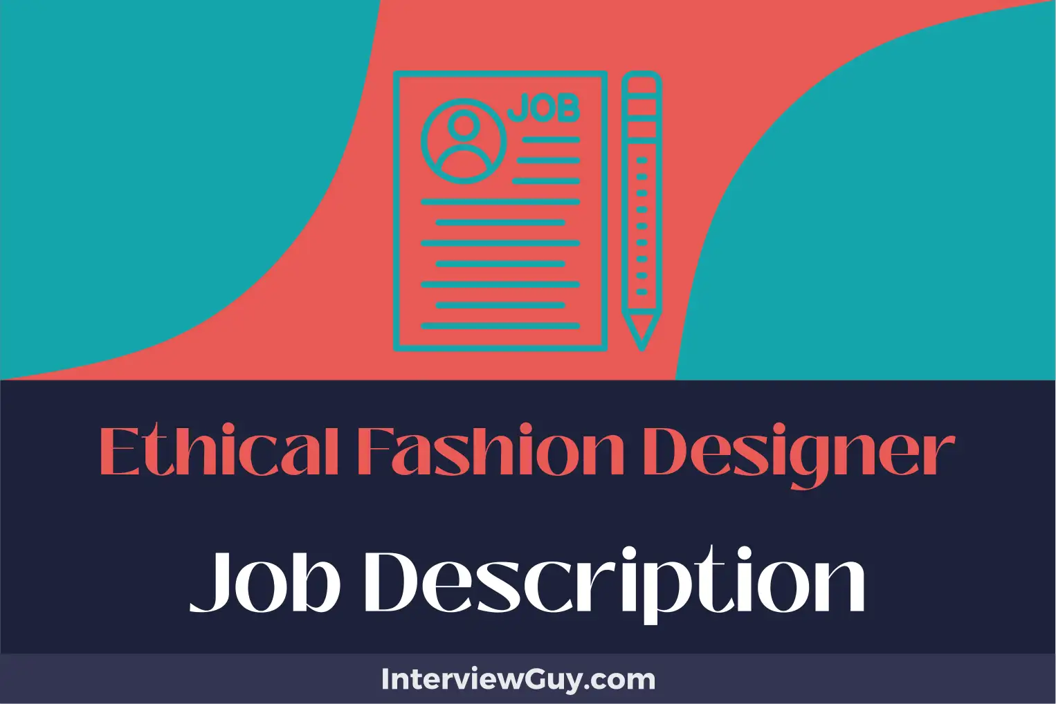 ethical fashion designer job description
