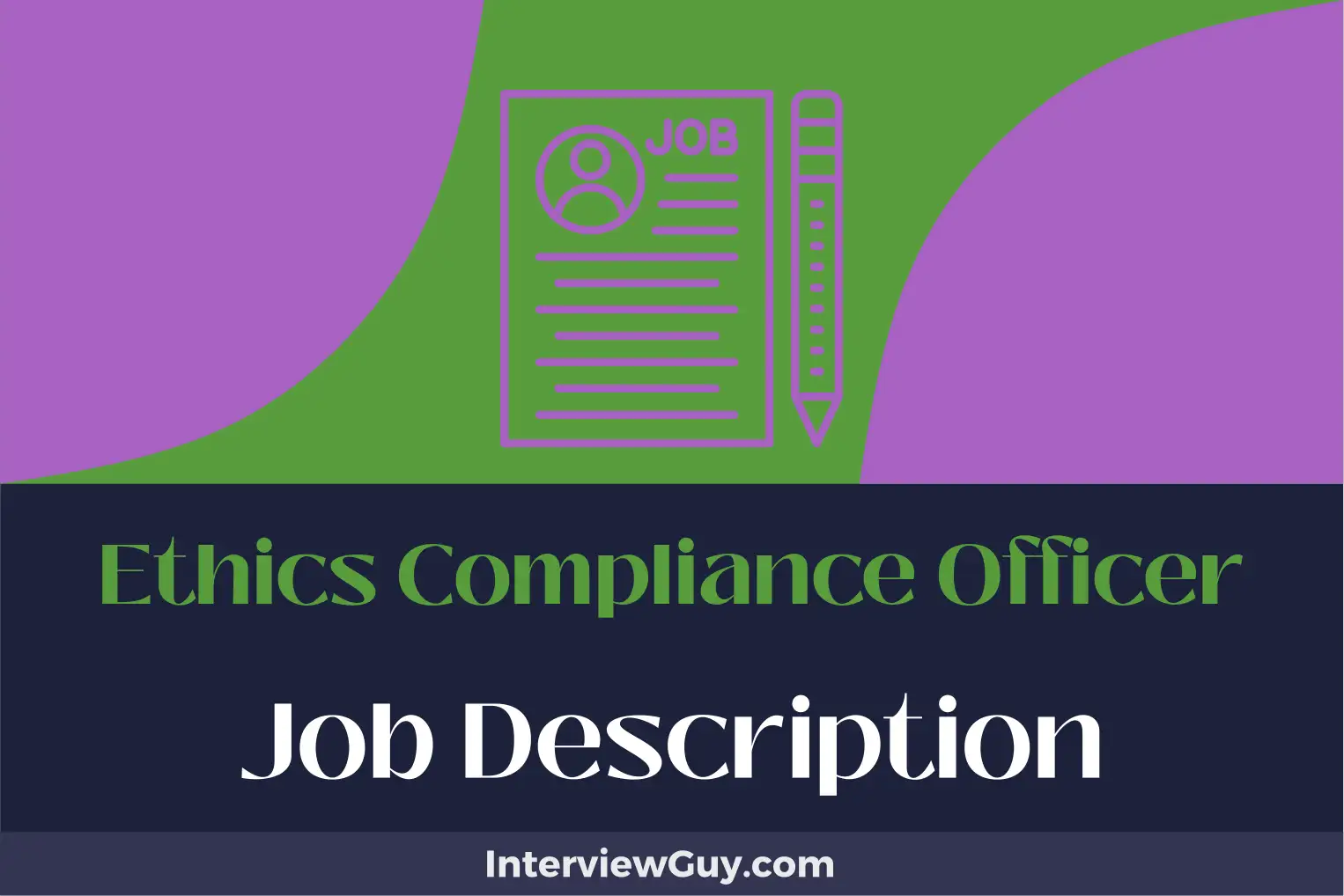 ethics compliance officer job description