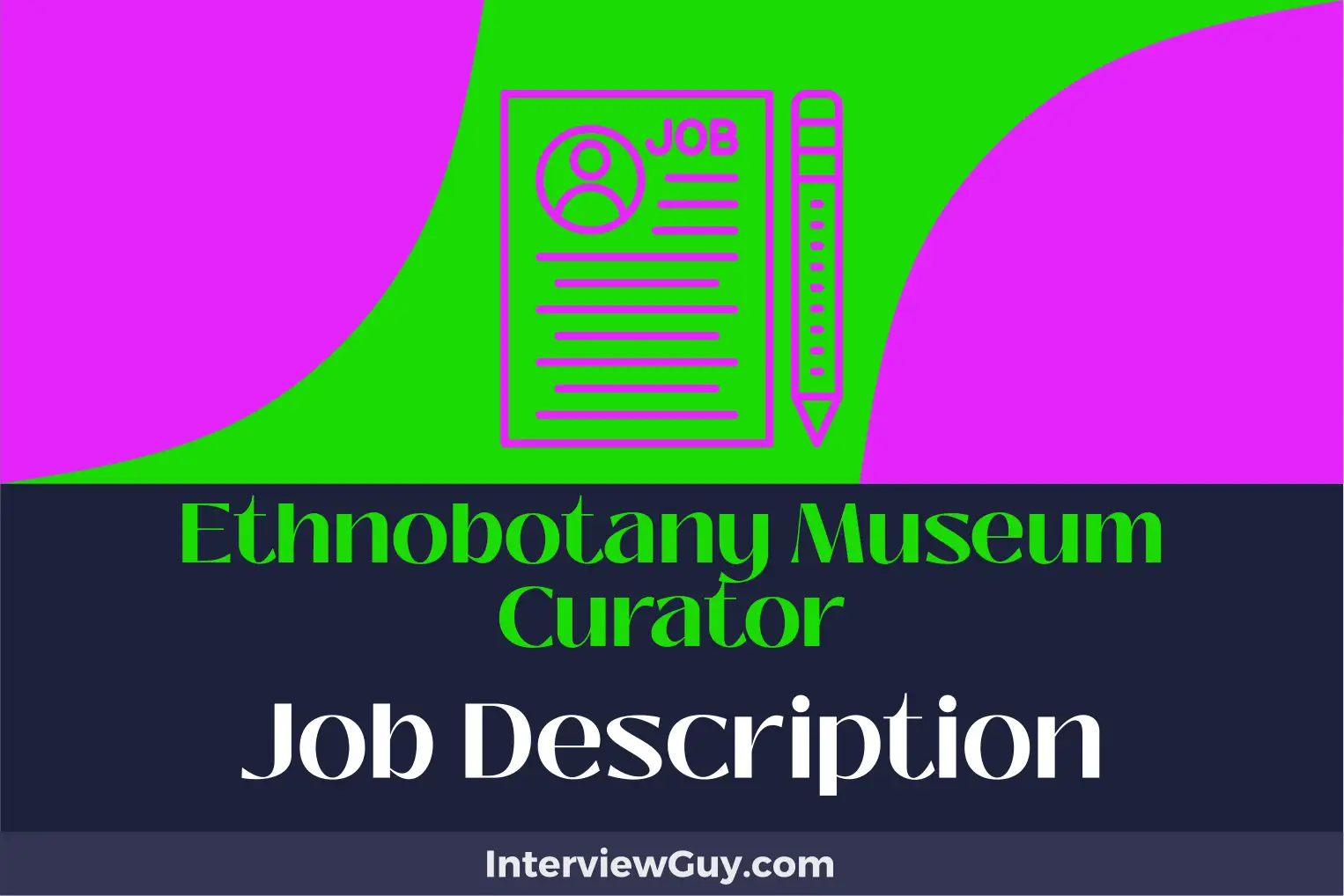ethnobotany museum curator job description