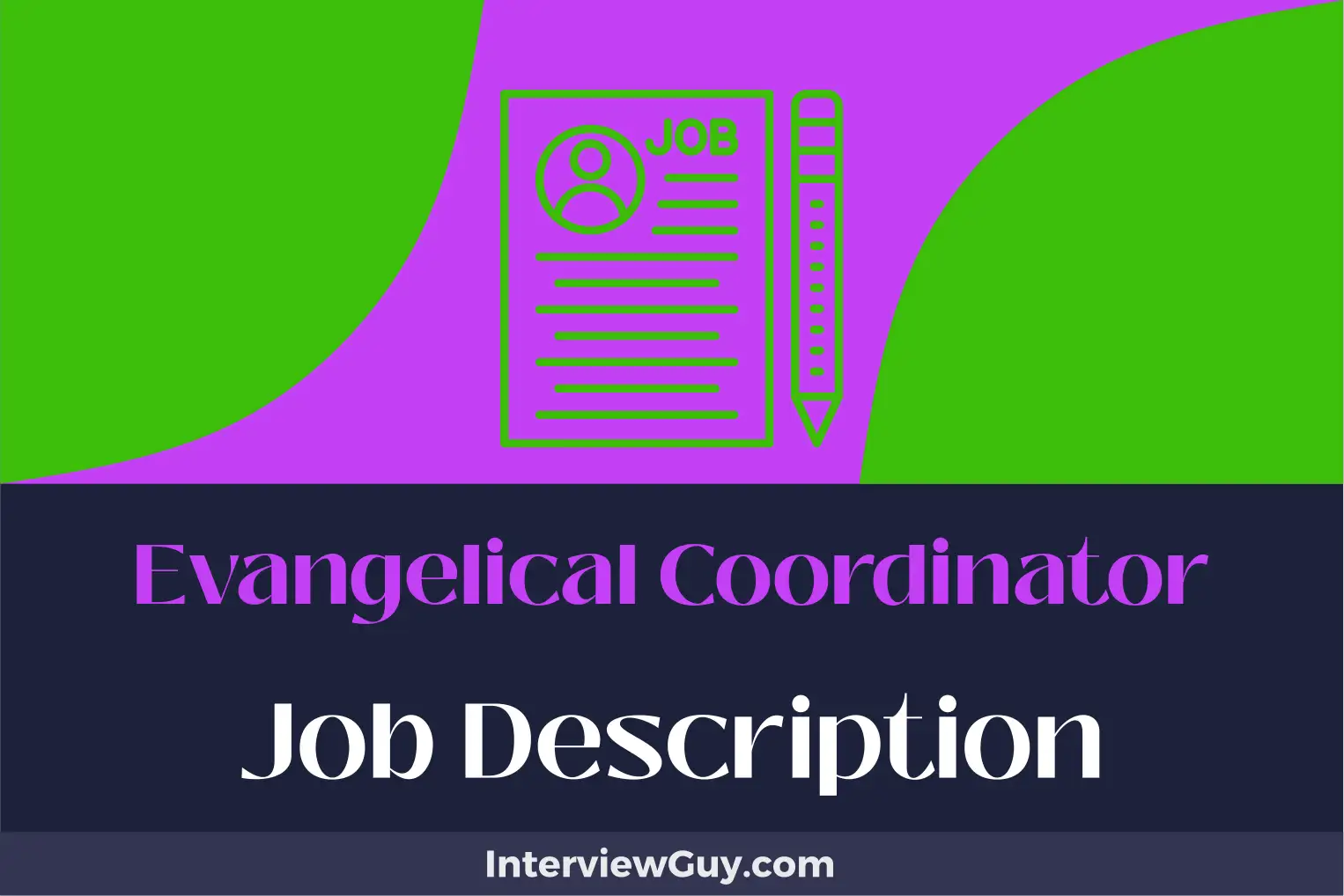evangelical coordinator job description