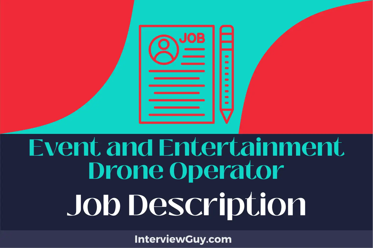 event and entertainment drone operator job description