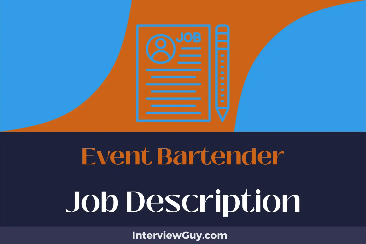event bartender job description