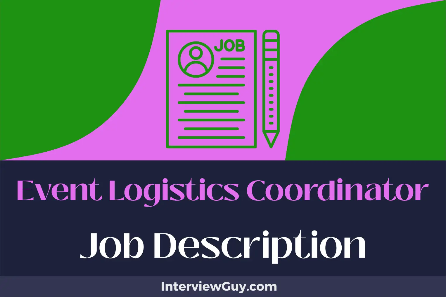 event logistics coordinator job description