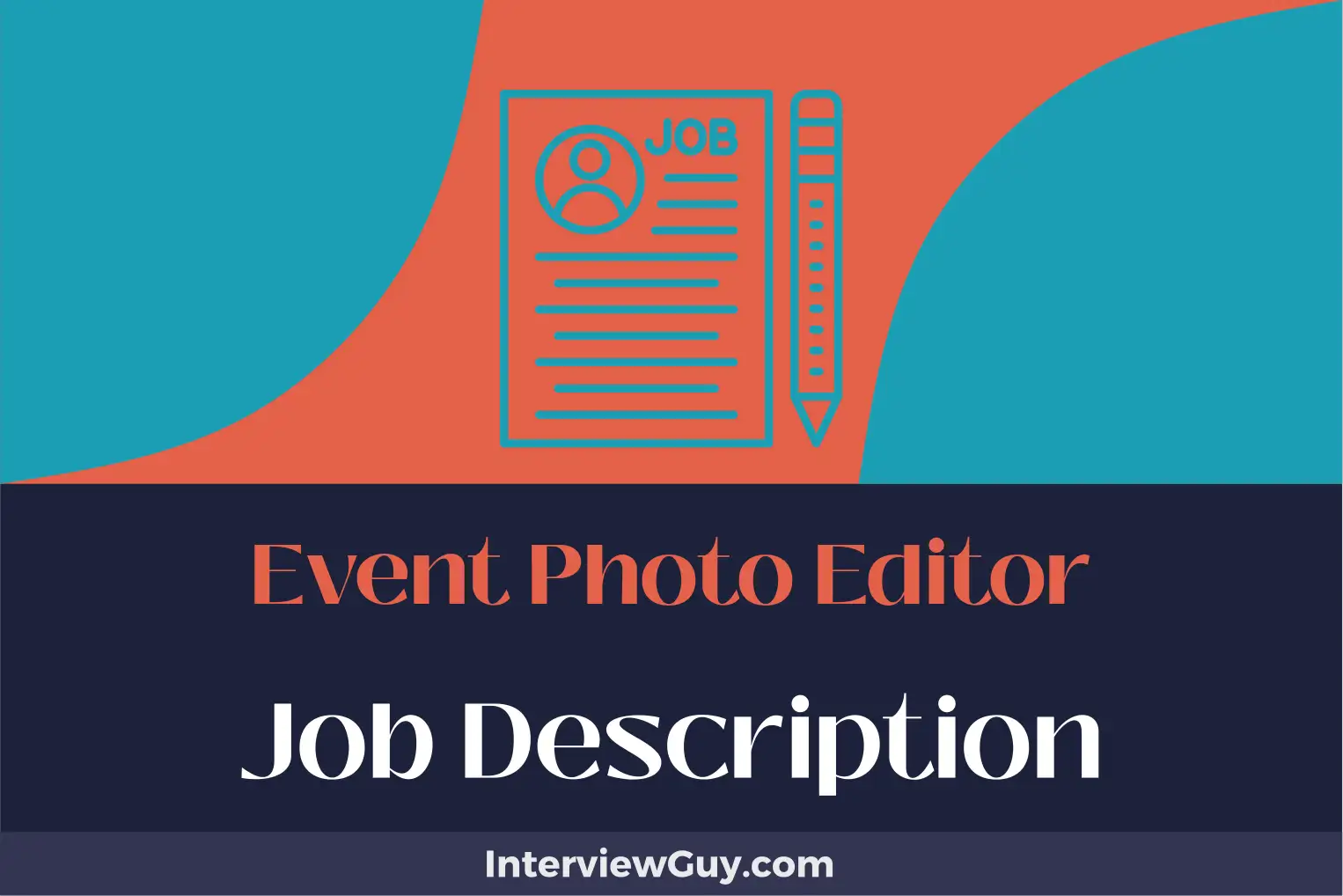 event photo editor job description