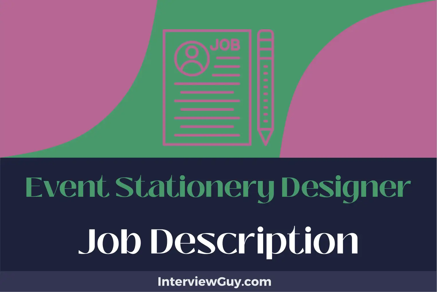event stationery designer job description