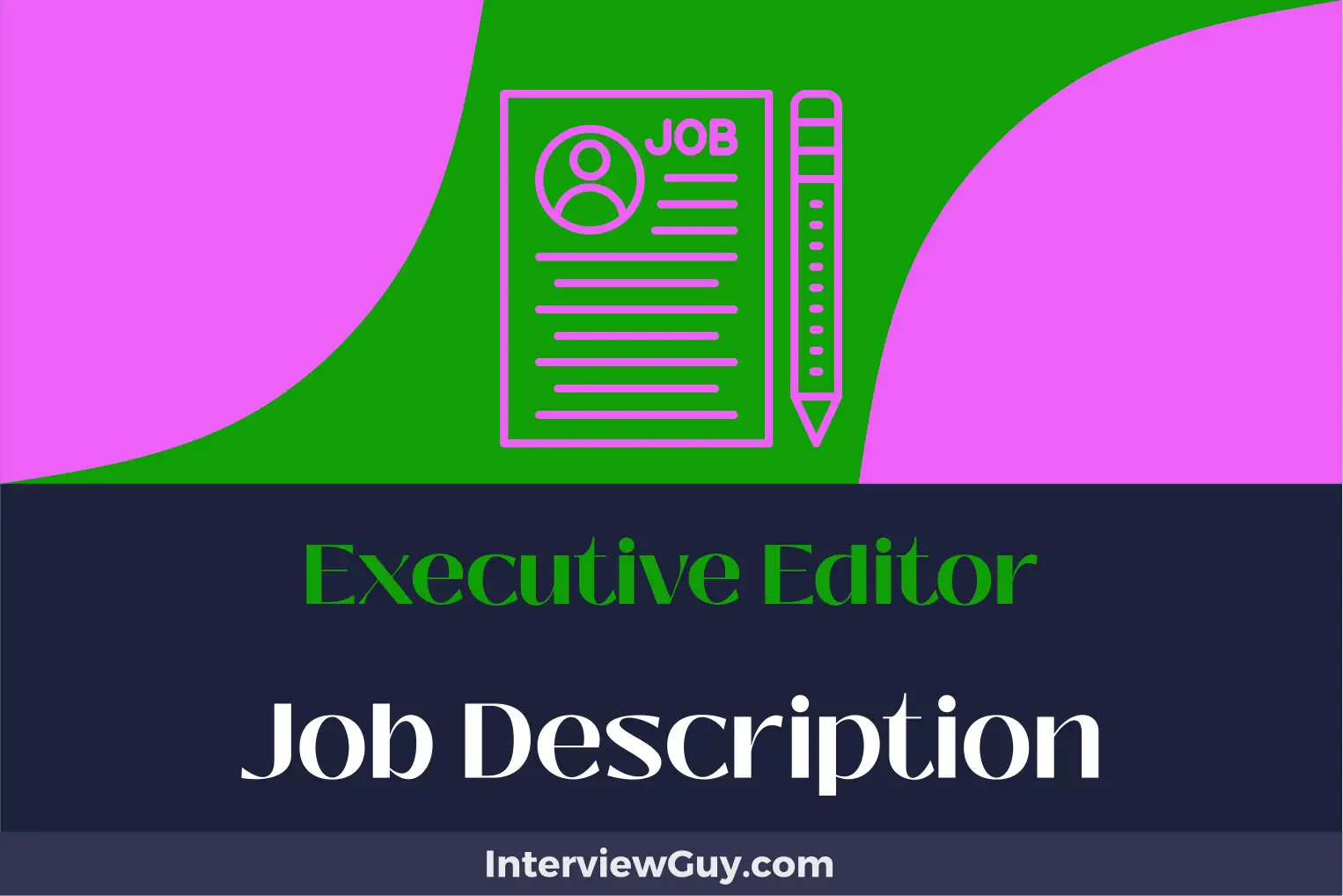 executive editor job description